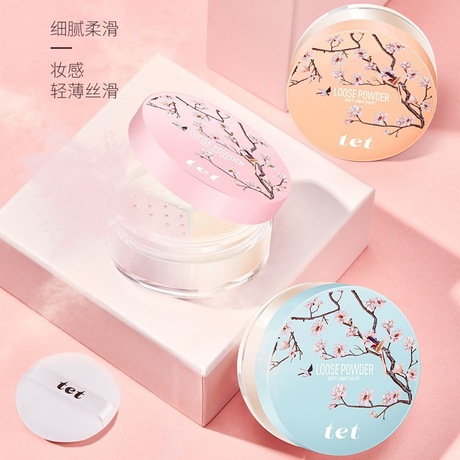 Tet soft Satin tricolor powder for permanent oil - control ...