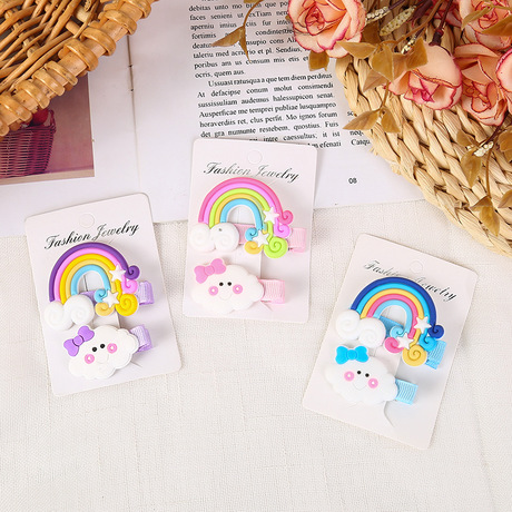 Cartoon series side clip duck mouth Hairpin Korean version s...