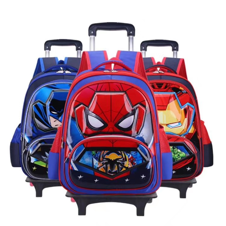 Threepiece lever cartoon childrens bag backpack schoolbag