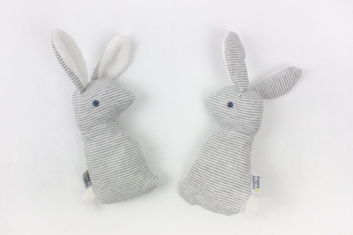baby cloth rattle 0-1 year old rabbit rattle hand-cranking bb stick ringing paper baby plush hand-grasping soothing toy