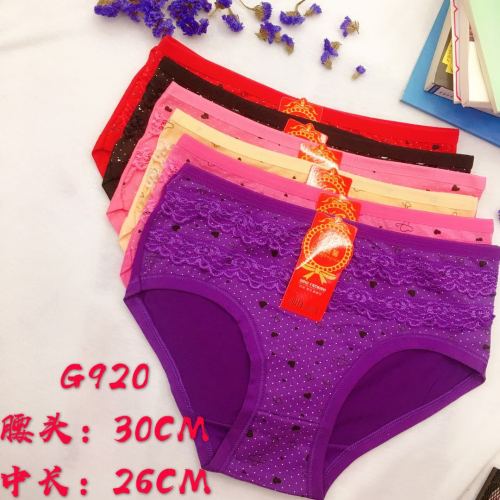 foreign trade underwear women‘s underwear girl briefs lace underwear mummy pants factory direct sales