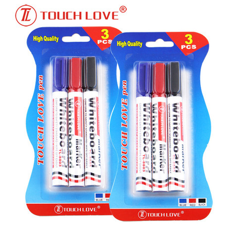 Touch Love TL-8803-3 PCs Paper Card Whiteboard Marker Pen Oil Pen for Logistics Factory Direct Sales
