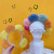 South Korea Dongdaemun Instafamous Hairband Washing Face Hair Band Headband Hairband Cartoon Cute Sweet Girls' Hair Accessories Wash