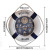 60cm decorative life Buoy clock Home Accessories Mediterranean style Process clock Pendant RS60Z