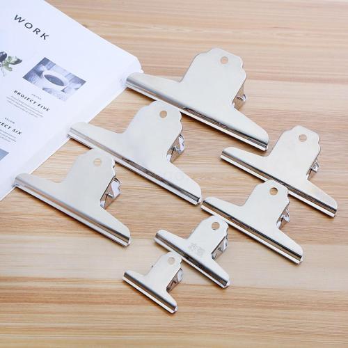 Zhiqiang Stationery Mountain Clip Office File Large Clip Financial Bill Clip Office Supplies Factory Wholesale
