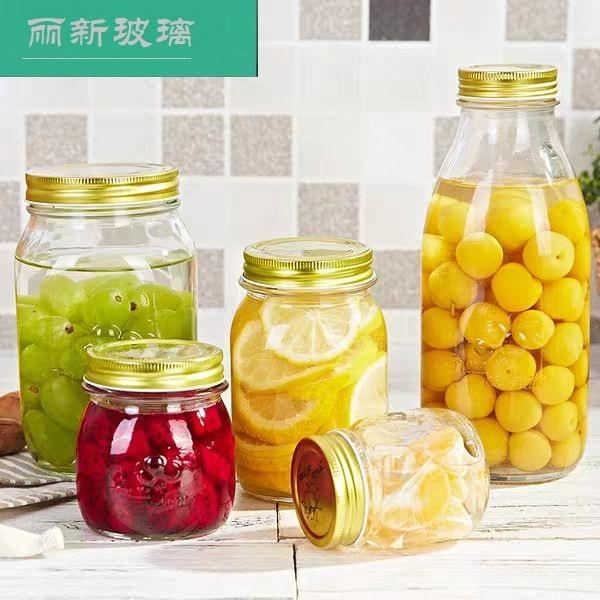 玻璃瓶酱菜瓶密封罐榨菜瓶蜂蜜瓶饮料瓶果汁瓶泡菜瓶腌菜瓶