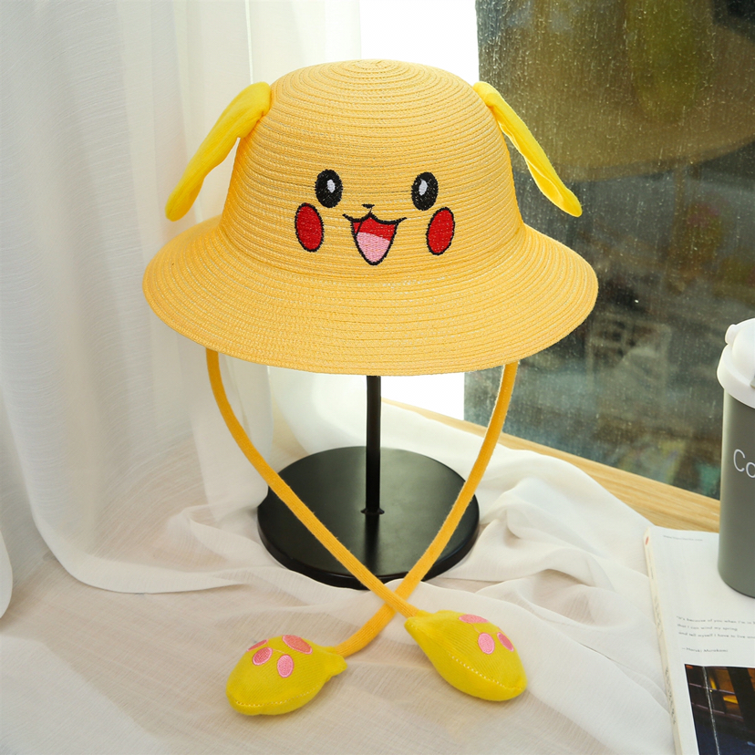 sun hat pikachu