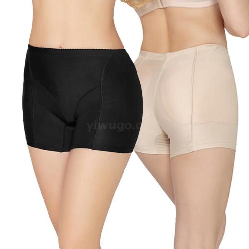 light board body shaping hip padded pants high elastic nylon high-end fabric upper body natural removable sponge mat peach hip raise