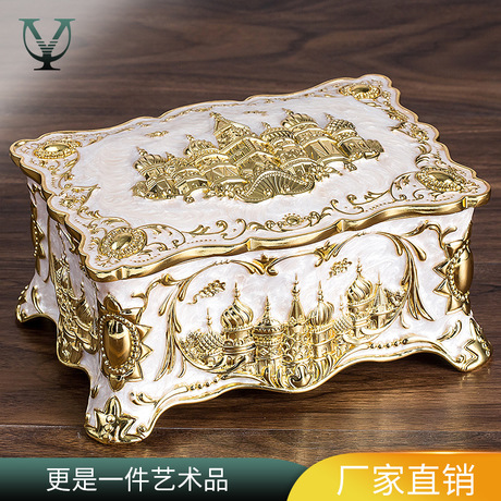 Factory Direct Sales European and American Royal Jewlery Box...