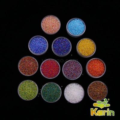 Bead Scattered Beads Handmade DIY Beaded Accessories Small Rice-Shaped Beads Bead Beaded Loose Beads Scattered Beads Clothing Shoes and Hats Ornament