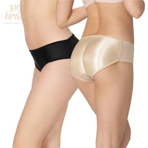brt light board sponge hip increasing hip training pants summer breathable shaping secret artifact bamboo fiber triangle underwear for women