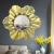 Round mirror decoration mirror metal iron wall mirror modern crafts creative wall decoration metal wall hanging