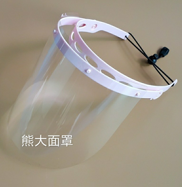 Transparent Face Mask For Food Service Face Shield Frame Visors Detachable Face Shield 