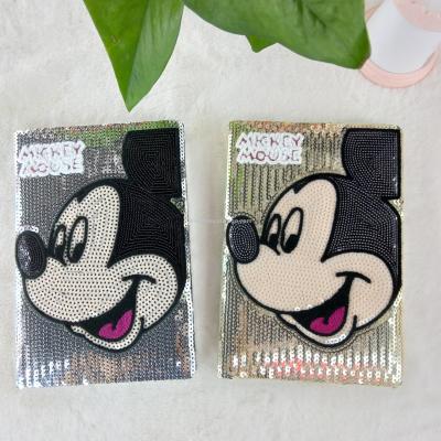 Manufacturers direct sales of new sequined notebook sequined embroidery notebook hard copy