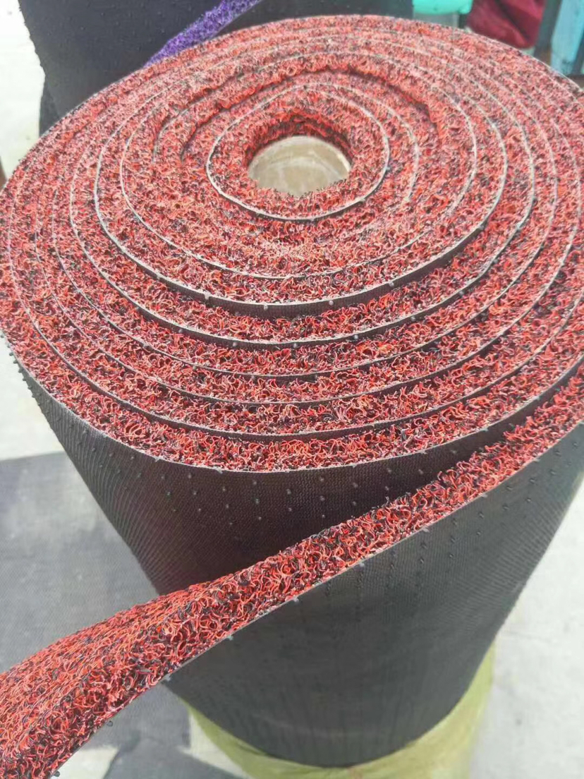 钉底丝圈汽车卷材 pvc coil rollmat