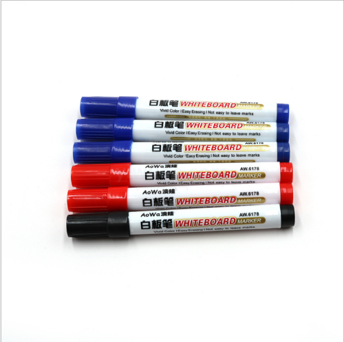 spot direct sales quick-drying whiteboard pen water-based erasable seamless classroom office whiteboard pen erasable whiteboard pen