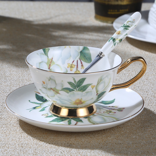 high bone china coffee set ceramic high-grade gifting tea cup scented tea cup
