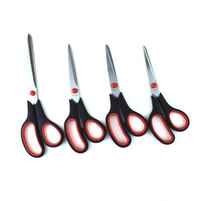 Rubber scissors, Stainless steel, office scissors, Student scissors, Paper scissors. Factory direct sales