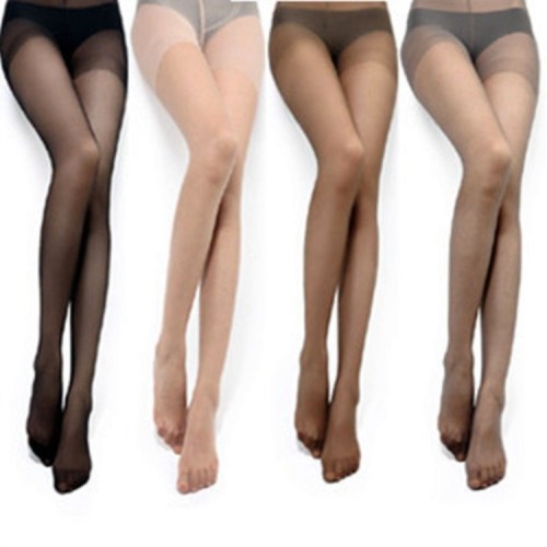 Stockings Pantyhose Women‘s Summer Large Size Ultra-Thin Sexy Bottoming Pantyhose 15D Core-Wrapped Silk Stall Socks Wholesale