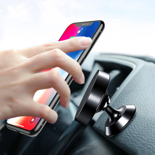 Car Vehicle-Mounted Stand Cellphone Car Magnetic Suction Disc Support Magnetic Universal Support Clip Self-Priming Magnet Bracket