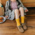 Winter Indoor Floor Socks Children Bunching Socks Candy Color Solid Color with Fur Warm Snow Socks Factory Approval