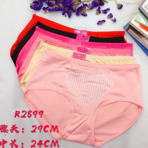 Foreign Trade Underwear Women‘s Underwear Briefs Solid Color Girl Pants Factory Direct Sales