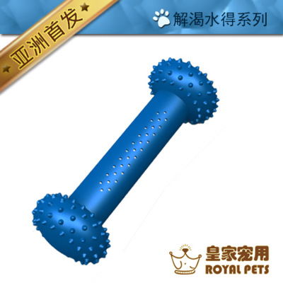 Factory Direct Sales Pet Thirst Quenching Dumbbell Pet Toy Molar New Pet Toy Pet Toy Wholesale