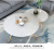 Modern Europe light luxury web celebrity small round table tea table
