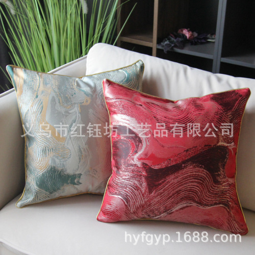modern light luxury pillow sofa cushion model room luxury bedroom living room high-end northern european ins style simple