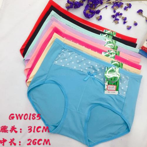 Foreign Trade Underwear Women‘s Underwear Bow Stitching Briefs Solid Color Girl Pants Factory Direct Sales