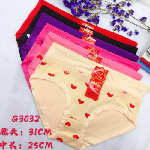 Foreign Trade Underwear Women‘s Underwear Lace Stitching Briefs Girl‘s Pants Factory Direct Sales 