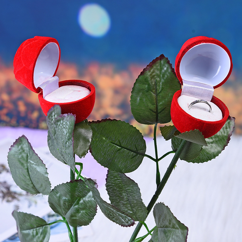 Packaging gift Jewelry Box wholesale New cross-border rose r...