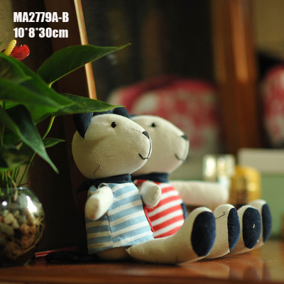 Night market crafts sold Mediterranean cloth art cuddle bear toys cute bear dolls children Cartoon dolls wholesale