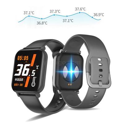 Cross-border new F25 smart Bracelet body temperature, heart rate and blood pressure sport waterproof Bluetooth 5.0 