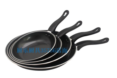 factory direct-selling edge-covered iron pan non-stick wok pan pan pan pan pan pan pan pan cooker smoke-free induction cooker gas universal frying
