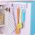 Home Kitchen Iron Cabinet Storage Hanger Multi-Functional Row Hook Wardrobe Organizer Kitchen Seamless Nail-Free Hook