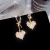It is a paintbrush style fashion asymmetrical star fringed female heart girls-heart design Parties