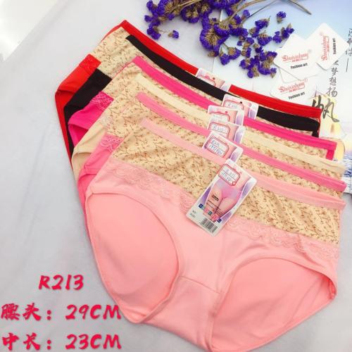 Foreign Trade Underwear Women‘s Underwear Girl Briefs Lace Stitching Pants Factory Direct Sales
