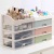 Manufacturers direct plastic storage boxes gargle stand cosmetics Nordic organizing boxes in makeup facilities