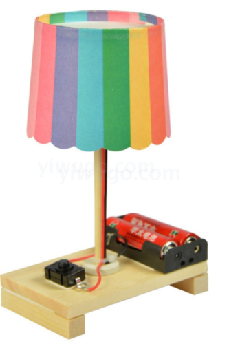Creative Small Table Lamp Night Light DIY Technology Small Production Small Invention Hand-Assembled Model XLS