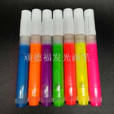 New Water-Based Luminous Marker Marker Watercolor Pen Odorless Environmentally Friendly Non-Precipitation