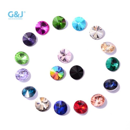 factory Wholesale Crystal Glass Diamond Pointed Bottom Satellite Diamond Clothing Jewelry DIY Mobile Phone Jewelry Accessories Material