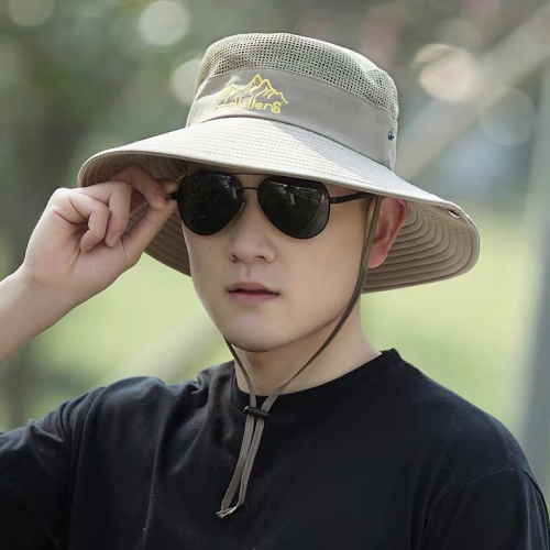 Men‘s Fisherman Hat Outdoor Sports Sun Hat Men‘s and Women‘s Summer Hat Mountaineering Hat Fishing Sun Hat Hat
