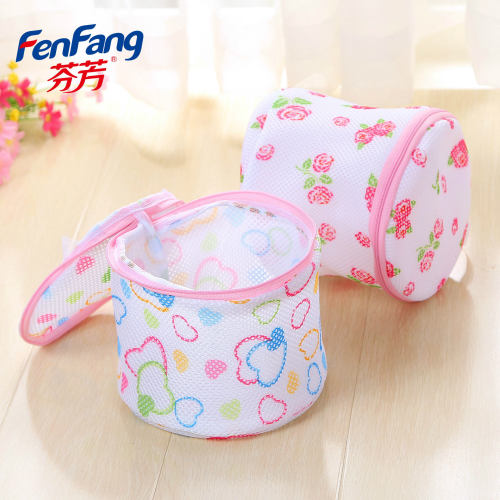 New Sandwich Mesh Printed Underwear Wash Bag Bra laundry Storage Bag Factory Direct Sales Foreign Trade Spot