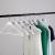 Non-slip plastic clothes hanger clothing store a hanger hanging suit hanger wholesale women's clothing store simple non-slip Seamless