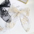 Jingtian with white lace bow hairpin Yarn back Daily ins hair rope Web celebrity super fairy hair clip