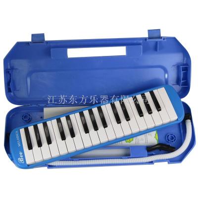 32 Key Melodica Student Children Self-Taught Performance Classroom Teaching Including Long and Short Blowing Tube