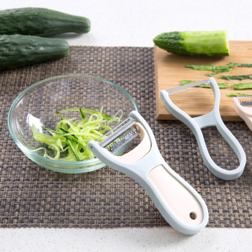 Factory Kitchen Vegetables and Fruits Multifunctional Paring Knife Peeler Stainless Steel Advertising Logo Peeler Customization Tools