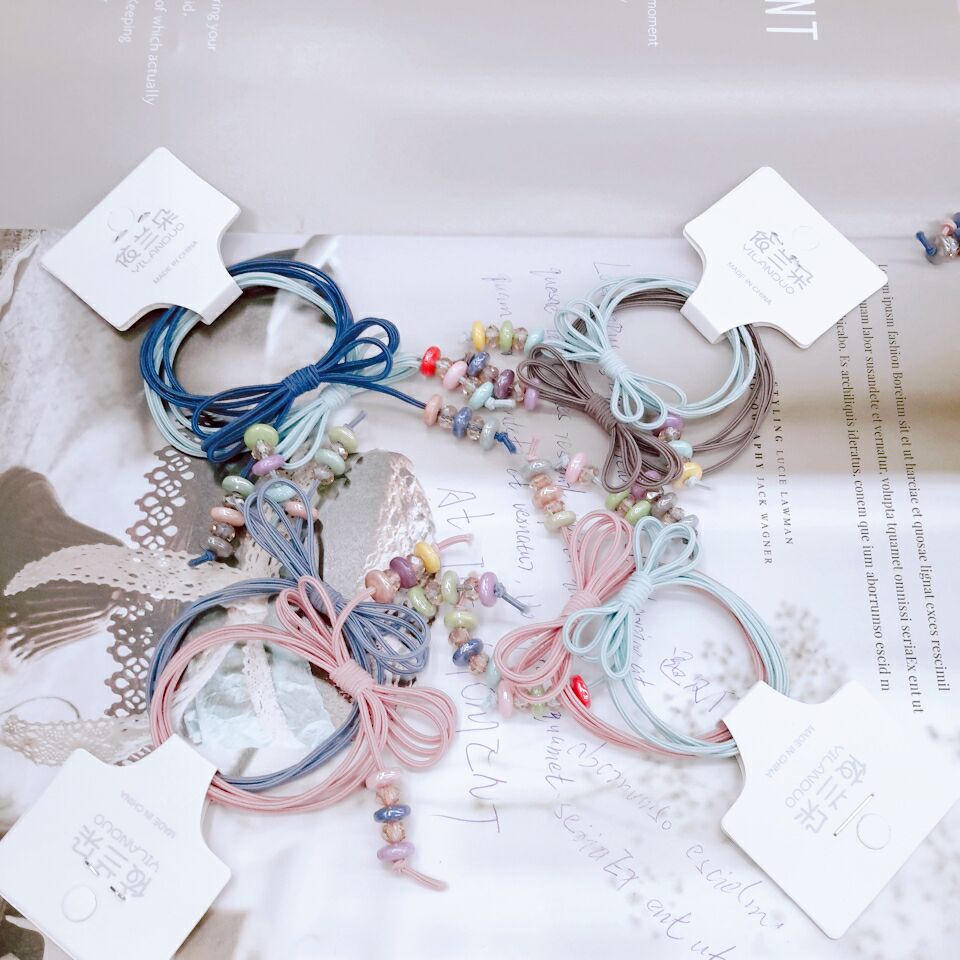 Korean version of small fresh hair belt girl apron like rubb...