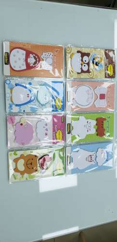 Note Paper Notes Cute Cartoon Image Refrigerator Post-It Notes Fresh